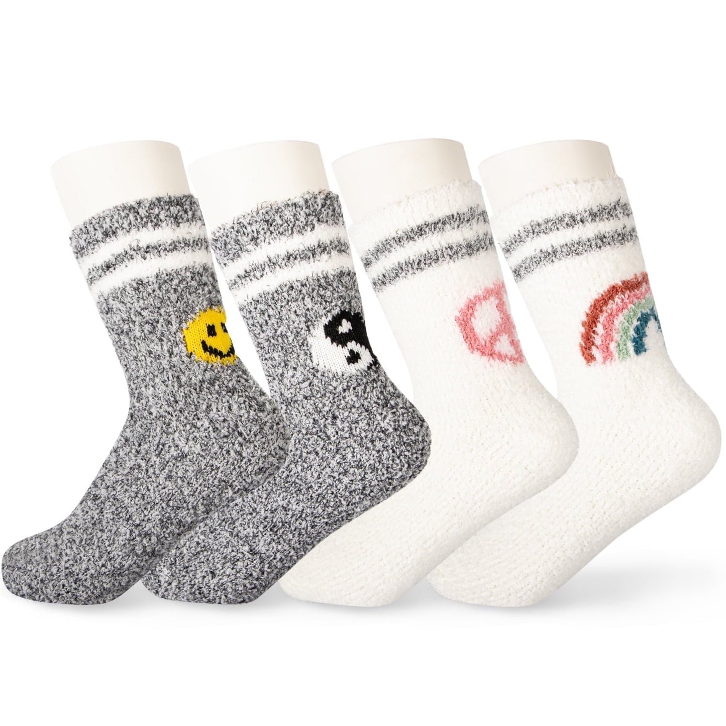 YOMYM Fuzzy Socks for Women Socks Sleep Winter Fluffy Socks