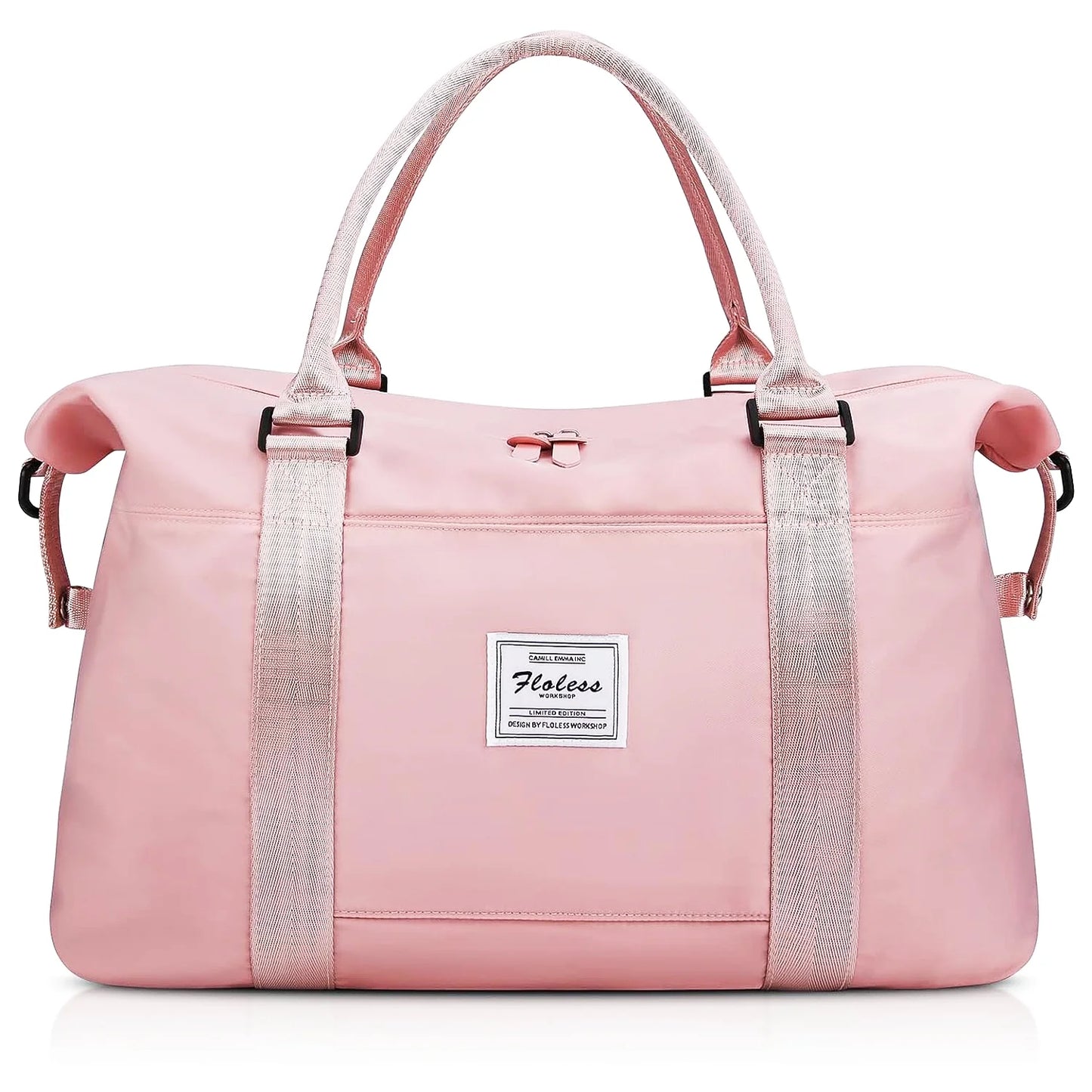 YOMYM Travel Duffel Bag Sports Tote Gym Bag Shoulder Weekender Overnight Bag for Women