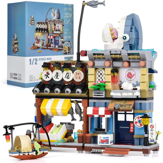 ZOGYMOZ 790 PCS Building Blocks Set, Japanese Theme Mini Building Blocks Toy for Kid Girl Boy Age 8-16+,Mini Bricks Building Toy for Adults