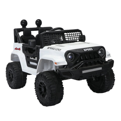 ZOGYMOZ Electric Ride on Car for Kids, 12V Battery Powered Car w/Parent Remote Control, Music, Windshield, Spring Suspension, 3 Speeds, Gift for Boys & Girls