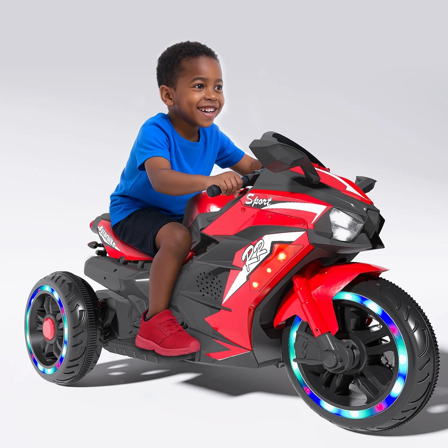 Zogymoz 12v Motorcycle for Kids, Electric Ride On Motorcycle for Kids,4MPH Speed,108*50*65 CM