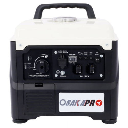 ELTPOWER Portable Inverter Generator 1200W ultra-quiet gas engine Eco-Mode Feature Ultra Lightweight for Backup Home Use and Camping