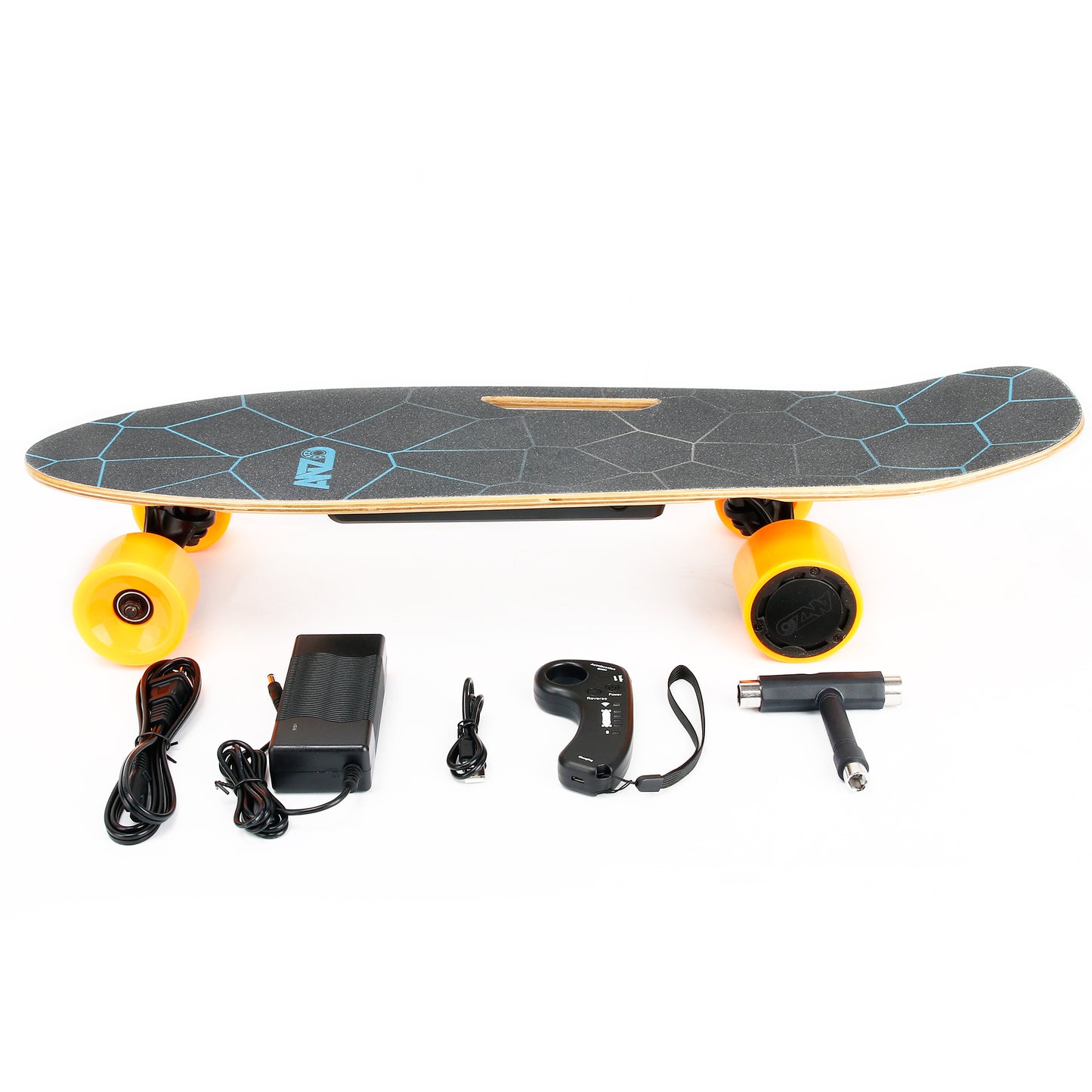 Cheelom 350W Electric Skateboard,7 Layers Maple E-Skateboard,with Remote Control,10 MPH Top Speed, load up to 100kg for Adult, Teens