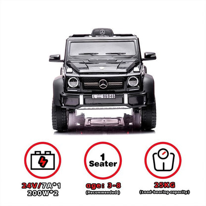 24V Electric Ride on Car for Kids Licensed Mercedes Benz Battery Powered Truck Car for Child with Remote Control