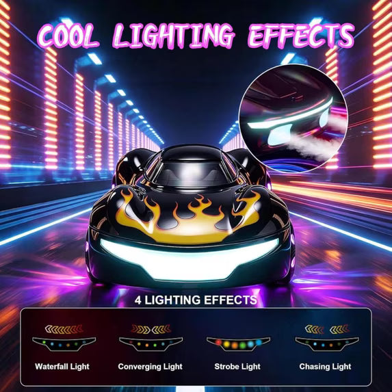 Gesture Sensing RC Cars, 2.4GHz Hobby Drift Cars Toy for Kids, 360° Rotate RC Stunt Car with Light Spray & Sound, Birthday Gifts for Boys Girls 4-12