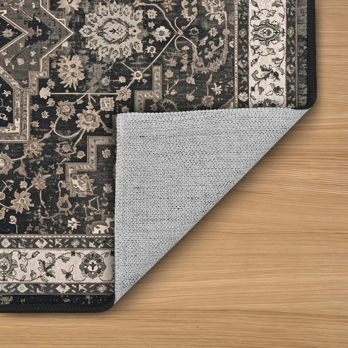 TECHVIDA Kitchen Rugs 3 Piece,Kitchen Mats for Floor, Non-Slip Machine Washable Rugs, Boho Farmhouse Hallway Doormat for Holiday