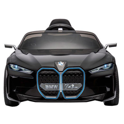 WUBEN Licensed BMW 12v Kids Ride on Car Battery Powered with Remote Control, Music Player for Child, Black