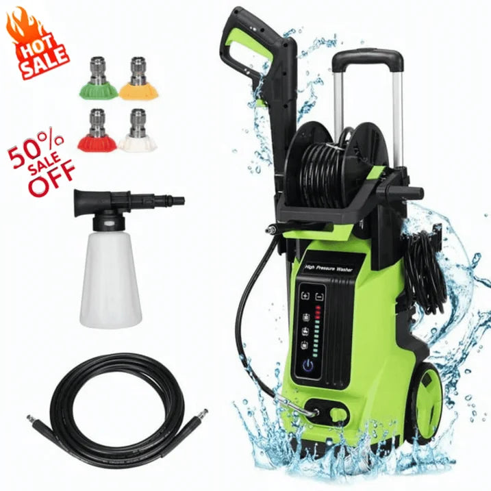 Cheelom High Pressure Washer 3800PSI 110V 102A 1800W 2.6GPM Electric Power Washer Cleaner
