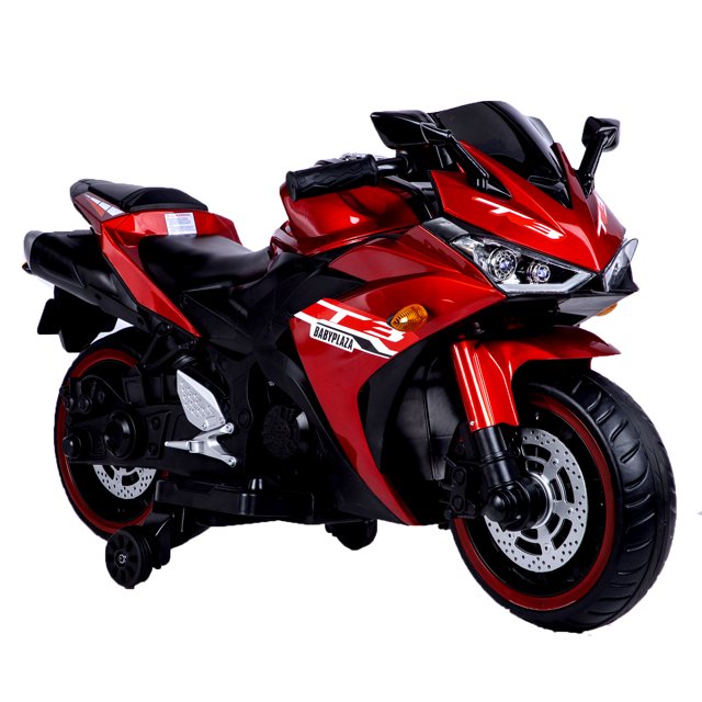 HNH 12V Ride on Toys for Child Motorcycle for Kids with Bluetooth, Ride on Car,3Mph