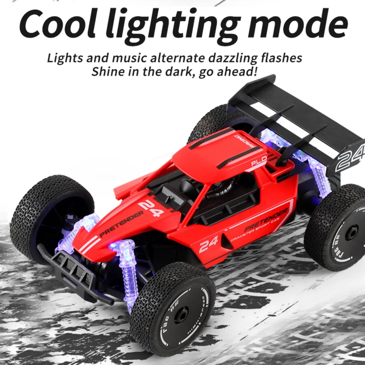 ZOGYMOZ Remote Control Car, 1:18 High Speed RC Cars for Kids, 20+ km/h Toys for Boys, RC Drift Car for Boys Toys Ages 5 to 7, Red