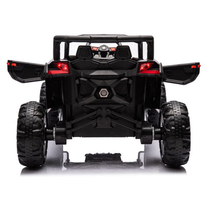 WUBEN 12V Ride on UTV Car with Remote Control, 4 Wheeler Electric Car for Kids, Kids UTV Ride on Car Battery Powered Electric Vehicles with High Low Speed Switch