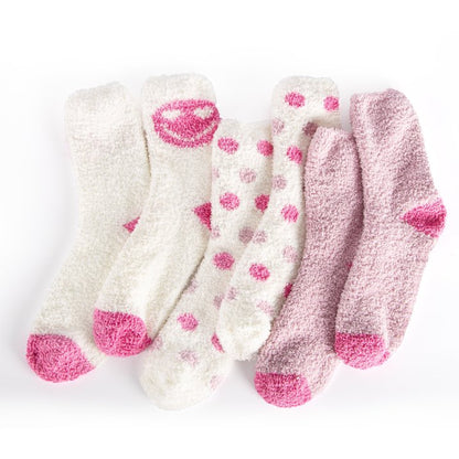 YOMYM Women Fuzzy Socks Fluffy Winter Cabin Slipper Warm Comfy Socks for Girl