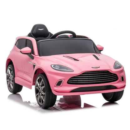 HNH 12V Kids Ride On Car, Aston Martin Electric Kids Ride on Toys for Boys Girls, Battery Powered Kids Electric Cars with Remote Control, Bluetooth