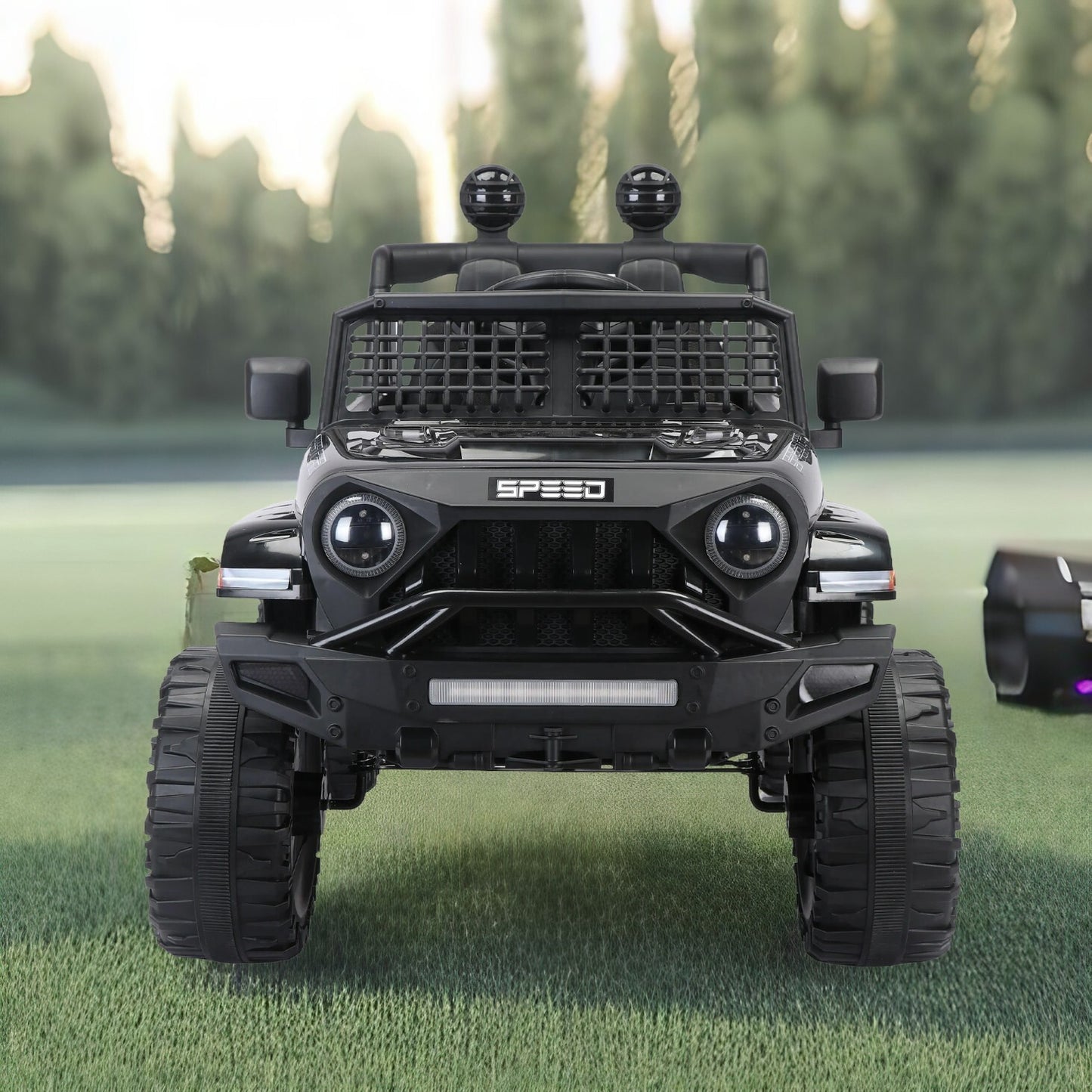 Spoway 12v Ride on Truck Car for Kid,Electric Car for Children,W/ Remote,Black