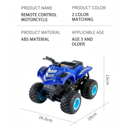 HNH 1:16 Off-Road Remote Control Car, ATV RC Cars Toys for Kids Age 6+, Include Two Batteries, Lighting and Music