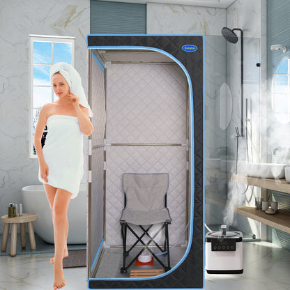 Cheelom Portable Full Size Steam Sauna tent. Spa, Detox ,Therapy and Relaxation at home