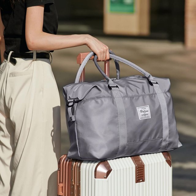 YOMYM Travel Duffel Bag Weekender Bags for Women Overnight Gym Carry On Tote Bag with Wet Pocket