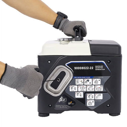 ELTPOWER Portable Inverter Generator 1200W ultra-quiet gas engine Eco-Mode Feature Ultra Lightweight for Backup Home Use and Camping