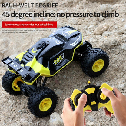 HNH 1:16 off Road RC Car, 4WD Remote Control Car, Monster Truck with Lights and Spray Function, Kids RC Vehicle Truck for Boys & Two Battery