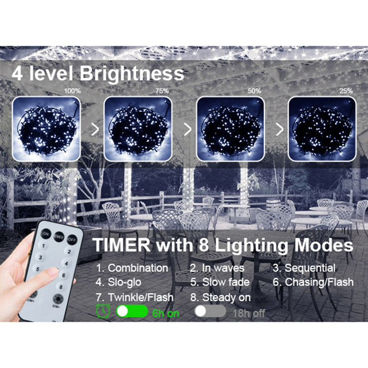 Cheelom Outdoor Decorations Lights Fairy LED Lights Christmas Lights for Outdoor Clearance Sale