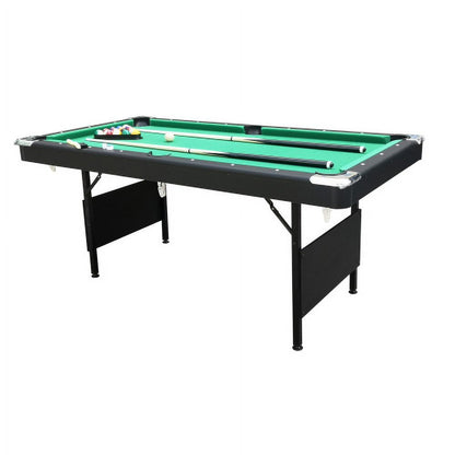 Cheelom 5.5Ft Folding Pool Table Billiard Table Indoor Game Talbe Table Games Family Movemen