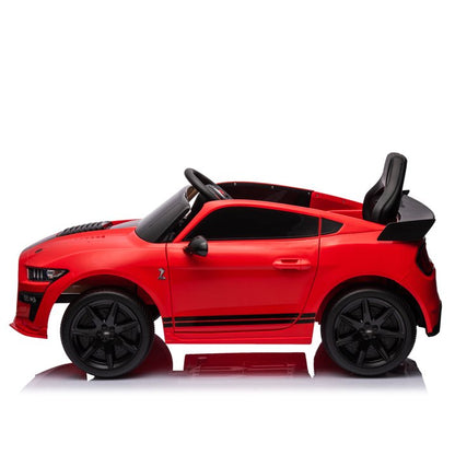 HNH Ford Mustang Shelby GT500 12V Ride on Car for Kids,Battery Powered Electric Car with Remote Control