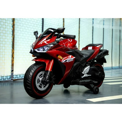 HNH 12V Ride on Toys for Child Motorcycle for Kids with Bluetooth, Ride on Car,3Mph