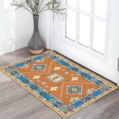 TECHVIDA Kitchen Rugs 3 Piece Set,Kitchen Mats For Floor Non-Slip Machine Washable, Boho Farmhouse Hallway Doormat for Holiday