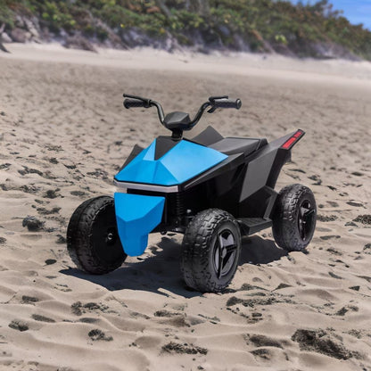 WUBEN 12V Ride on Toy, Kids ATV 4-Wheeler Quad Car for Child with Dual-Drive System